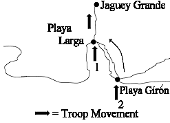 Bay of Pigs map