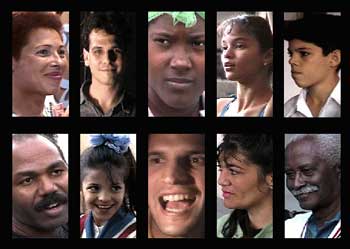 Faces of the people in today's Cuba
